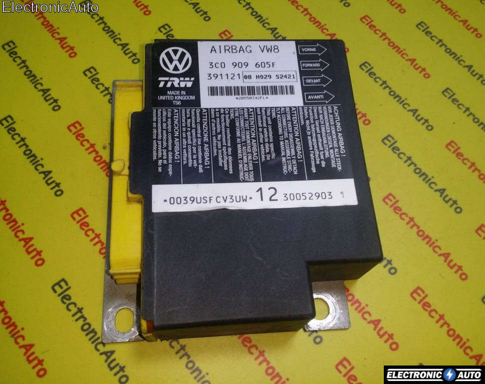 Calculator airbag Vw Golf 5, 3C0909605F,
