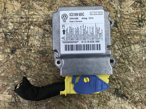 Calculator airbag VW Golf 6 Plus 1.4TSI, CAXA , Automat DSG MPH monovolum 2011 (5C0959655C)