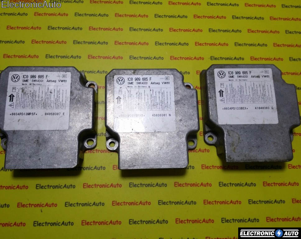 Calculator airbag VW Jetta 1C0909605F INDEX 03