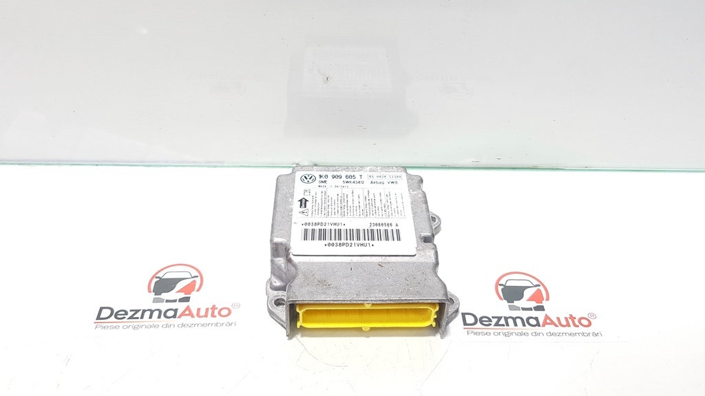 Calculator airbag, Vw Jetta 3 (1K2), 1.9 tdi, BXE, cod 1K0909605T (id:372654)