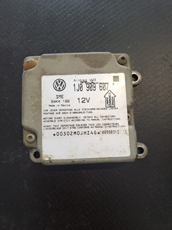 Calculator airbag VW Passat 1.9 TDI AFN - COD 1J0909607