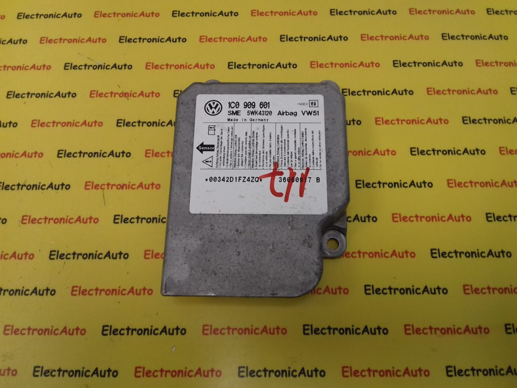 Calculator Airbag Vw Passat, 1C0909601, Index 09