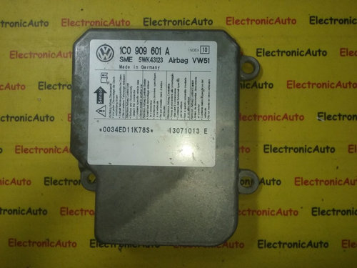Calculator airbag VW Passat 1C0909601A INDEX 10,