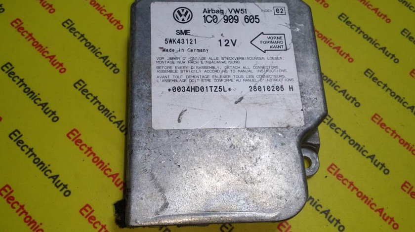 Calculator airbag VW Passat 1C0909605 INDEX 02