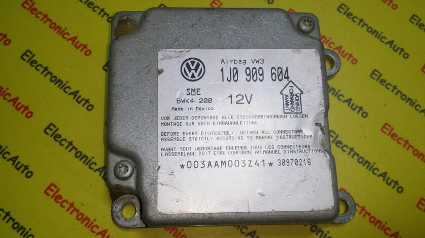 Calculator airbag VW Passat 1J0909604