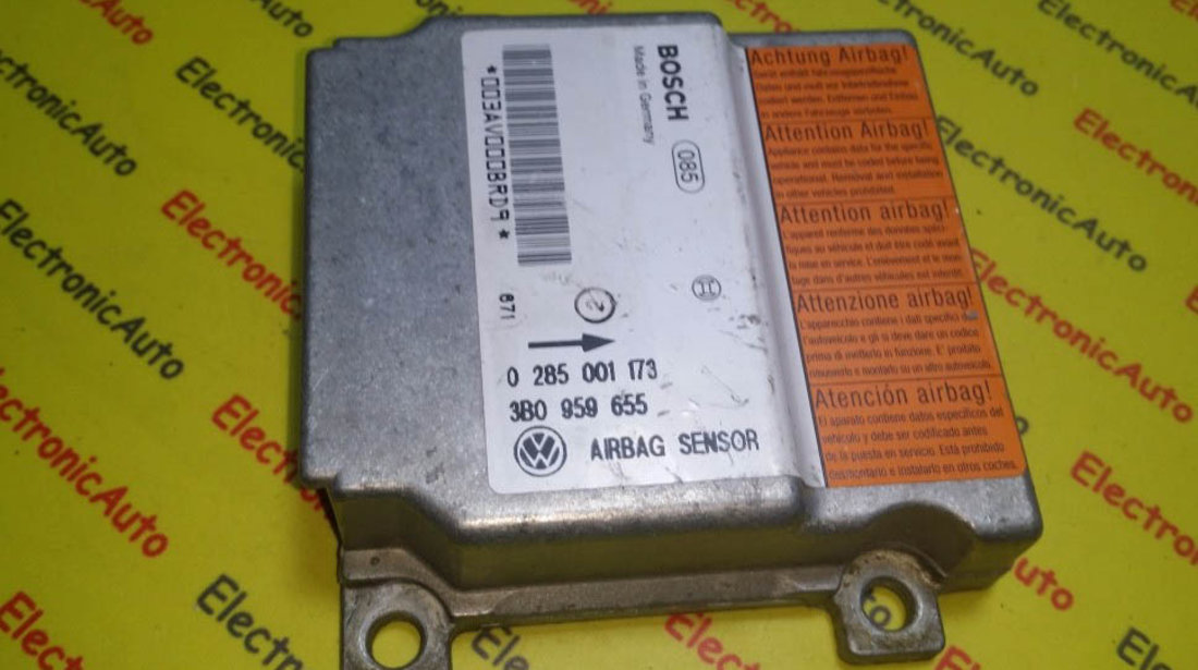 Calculator airbag VW Passat 3B0959655