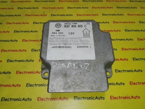 Calculator airbag Vw Passat 6Q0909605C, 5WK42900, INDEX05,
