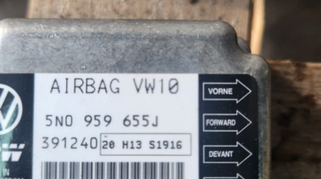 Calculator airbag Vw Passat B6 2.0 Tdi an de fabricatie 2010 Cod : 5N0959655J