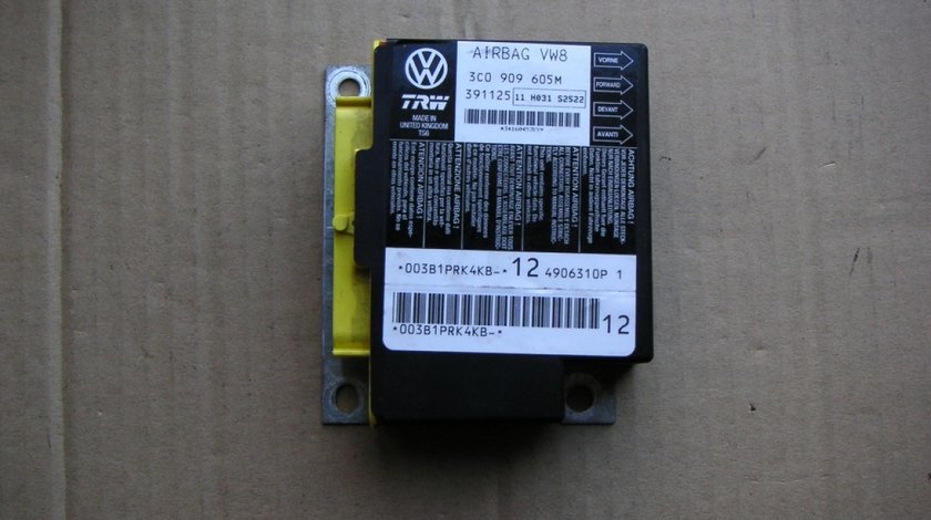 Calculator airbag VW Passat B6 3C cod 3C0909605M