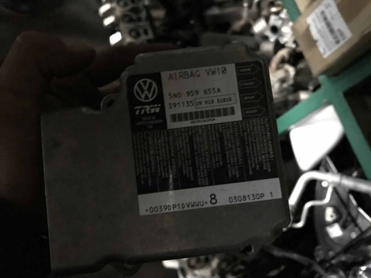 Calculator airbag Vw Passat B7 2011 2012 2013