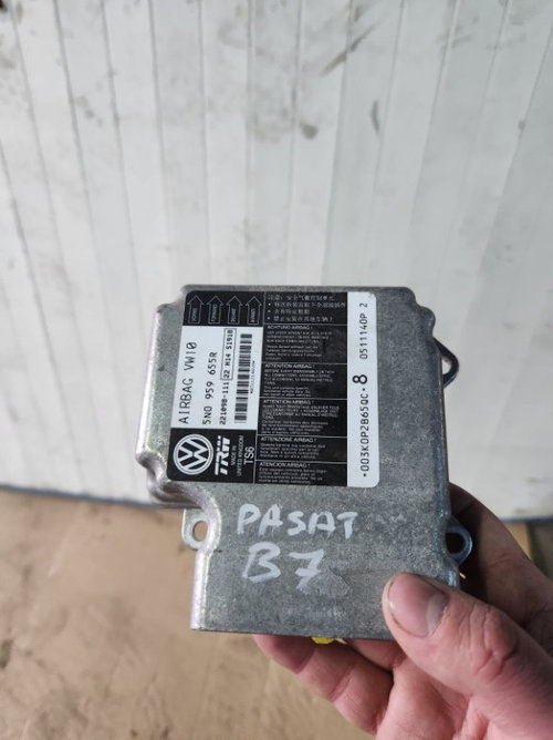 Calculator airbag Vw Passat B7 an de fabricatie 2012 Cod : 5N0959655R