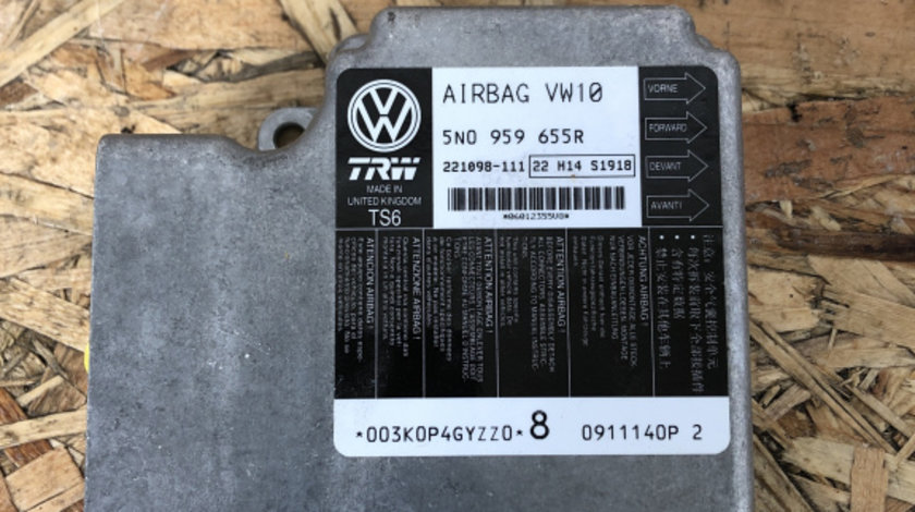 Calculator airbag VW passat B7 combi 2011 (5n0959655r)