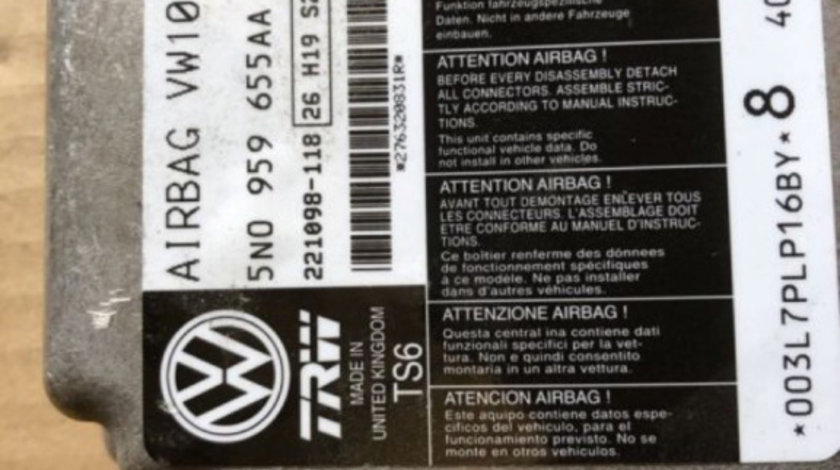 Calculator airbag VW Passat B7 combi 2012 (5n0959655aa)