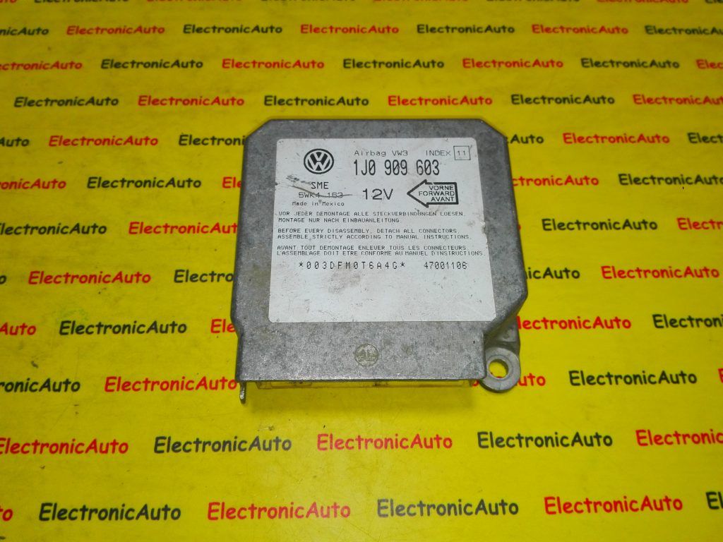 Calculator airbag VW, Seat, Skoda, Audi 1J0909603 INDEX10