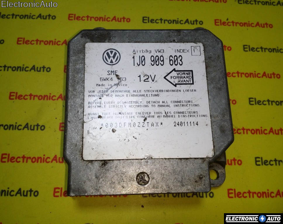 Calculator airbag VW, Seat, Skoda, Audi 1J0909603 5WK4163