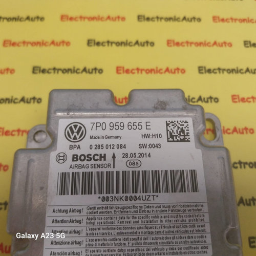 Calculator airbag Vw Touareg 7P0959655E, 0285012084