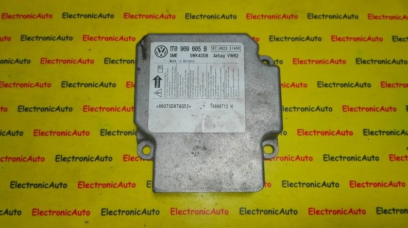 Calculator airbag VW Touran 1T0909605B