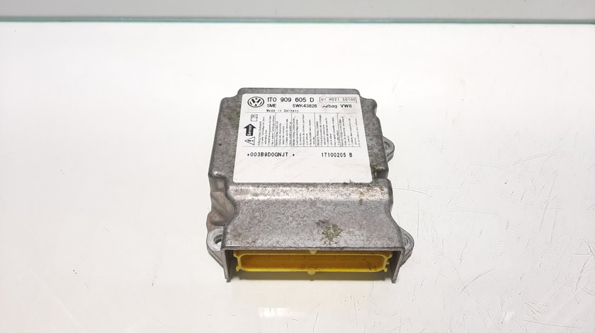 Calculator airbag, Vw Touran (1T1, 1T2), 1.9 TDI, BLS, cod 1T0909605D (id:455049)