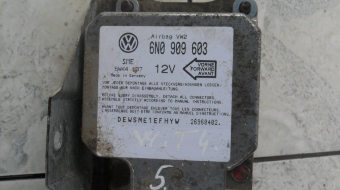 Calculator airbag VW Transporter; 6N0909603