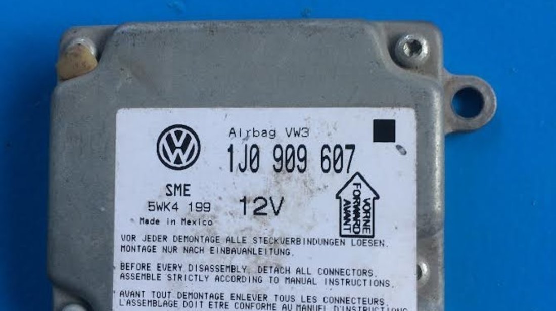Calculator airbag VW Volkswagen Passat B5 3B3 an 2000 - 2005 cod 1J0909607