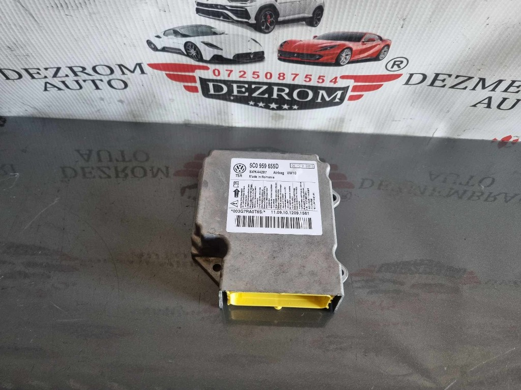 Calculator airbaguri VW Golf VI Plus cod piesa 5C0959655D