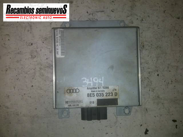 Calculator Amplificator HARMAN BECKER AUDI A4 8E5035223D8E5035223D