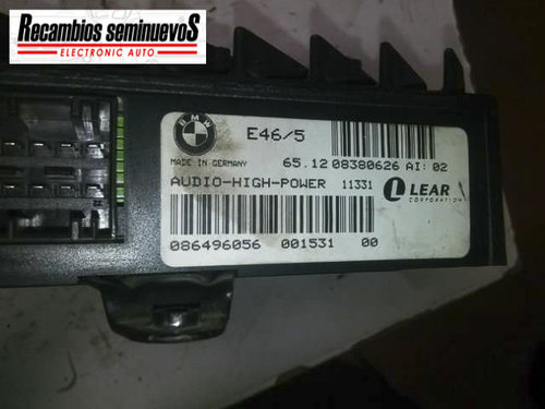 Calculator Amplificator LEAR BMW 318 E46 65.12 08380626 / 65 12 08380626 / 651208380626 / 0864960566...