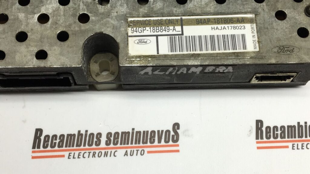 Calculator Amplificator VOLKSWAGEN SHARAN 94GP-18B849-A / 94GP 18B849 A / 94GP18B849A / 94AP-18T806-AA / 94AP 18T806 AA / 94AP18T806AA94GP-18B849-A / 94GP 18B849 A / 94GP18B849A / 94AP-18T806-AA / 94AP 18T806 AA / 94AP18T806AA