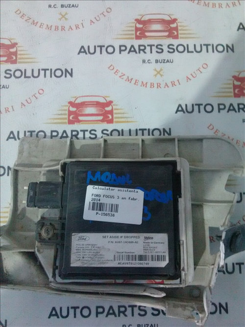 Calculator asistenta FORD FOCUS 3 an fabr. 2014