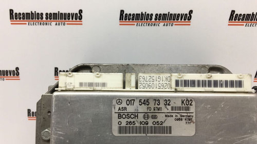 Calculator ASR BOSCH MERCEDES-BENZ Class C 0 265 109 052 / 0265109052 / 017 545 73 32 / 01754573320 ...