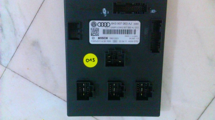 Calculator AUDI A5 8k0907063aj modul sistem iluminare faruri sub bord 8k0907063aj