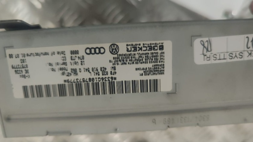 Calculator audio Audi A4 B8 2.0 TDI 143 Cp/105 Kw cod motor CAG ,transmisie automata,an 2011 cod 4F0035541L