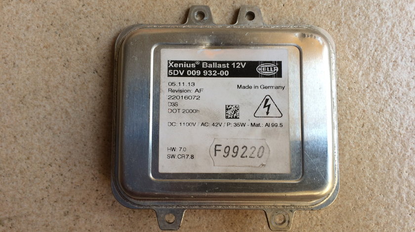 Calculator / Balast Far Xenon - Opel Insignia Facelift 5DV009932-00 / 13434020