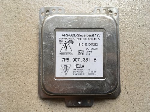 Calculator / Balast Far Xenon - Porsche Cayenne 2  7P5907281  / 95861838110