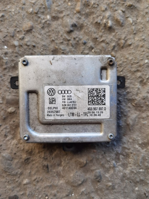 Calculator Balast xenon AUDI A4 facelift 2014 4G0907697D