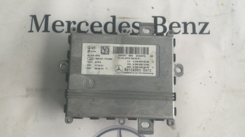 Calculator balast xenon Mercedes GLK w204 A2048708326