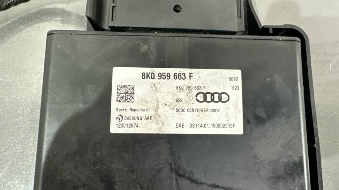 Calculator baterie 8K0959663F Audi A3 Cabrio 8P