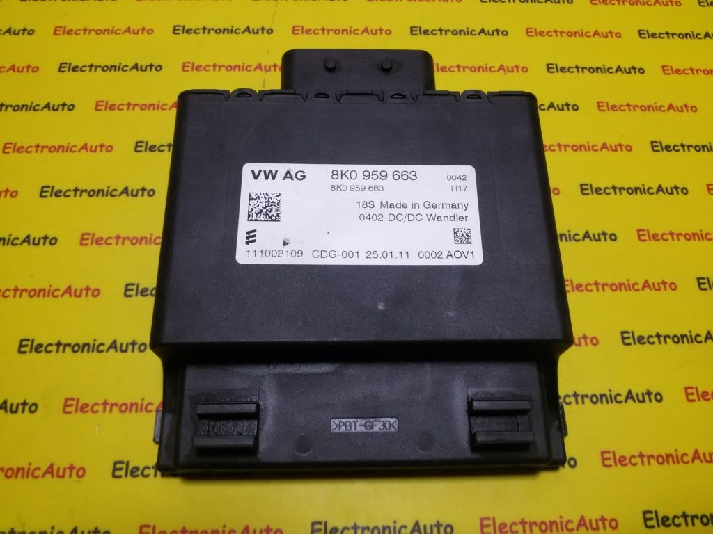 Calculator Baterie Audi 8K0959663, 111002109, CDG001,