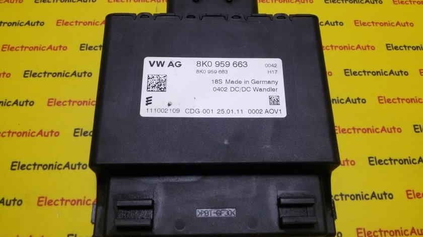 Calculator Baterie Audi 8K0959663, 111002109