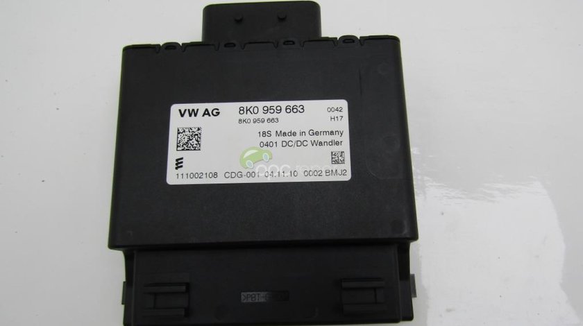 Calculator baterie Audi A6 4G 2.0 TDI an 2011 cod 8K0959663