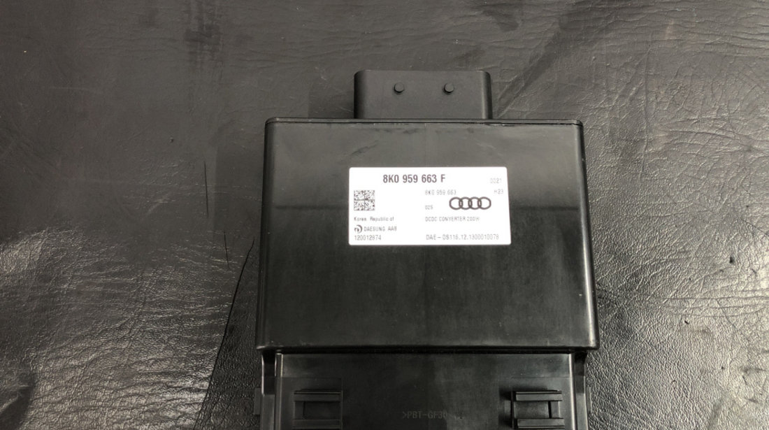 Calculator baterie Audi A6 C7 Avant 3.0TDI Quattro Automat sedan 2015 (8K0959663F)