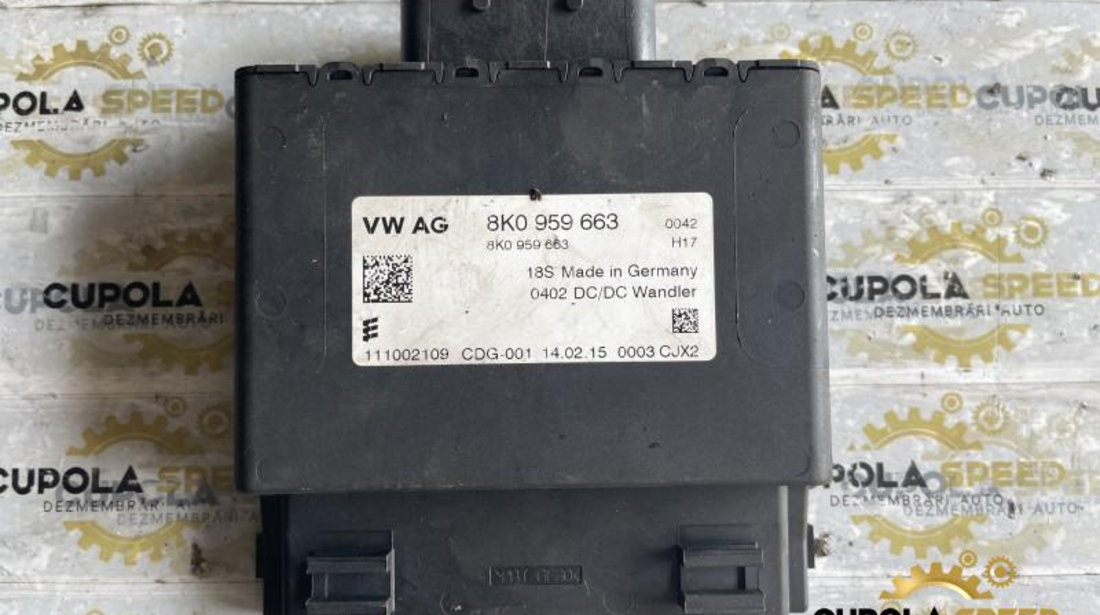 Calculator baterie Audi Q5 (2008-2012) [8R] 8k0959663