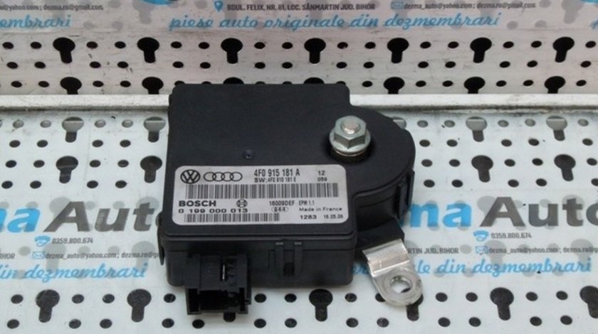 Calculator baterie, cod 4F0915181A, Audi A6 (4F2, C6) 3.0tdi (id:191438)