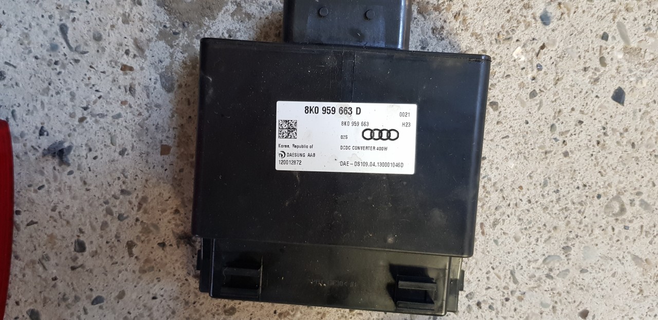 Calculator baterie Stabilizator Tensiune Audi A6 4G A7 A8 4H 2012 2013 2014