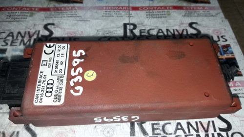 Calculator BLUETOOTH AUDI A6 4B0 862 335 B / 4B0862335B / 0416.221.70.01 / 0416 221 70 01 / 04162217...