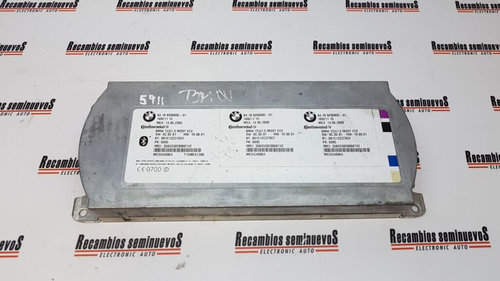 Calculator BLUETOOTH CONTINENTAL BMW 520 84.10 9205895-01 / 84 10 9205895 01 / 8410920589501 / 16921...