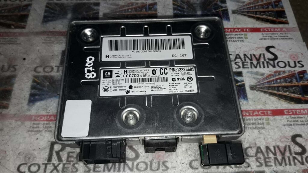 Calculator BLUETOOTH HARMAN BECKER OPEL INSIGNIA 1332660513326605
