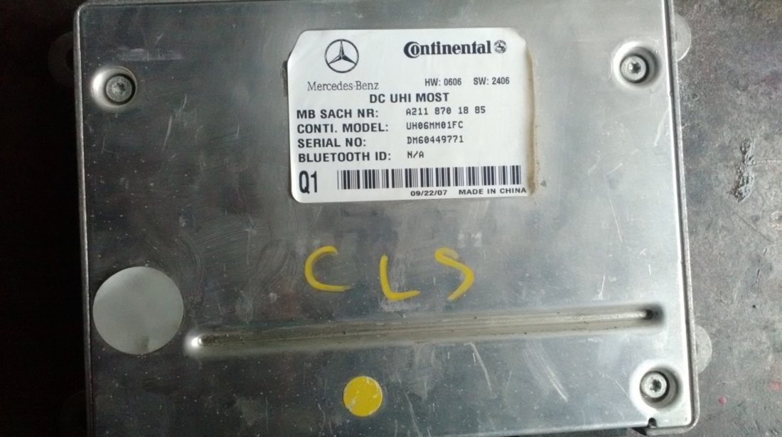 Calculator bluetooth mercedes CLS W219 A2118701885