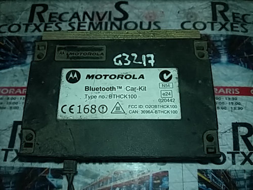 Calculator BLUETOOTH MOTOROLA OPEL ZAFIRA 3696A BTHCK100 / 3696ABTHCK1003696A BTHCK100 / 3696ABTHCK1...