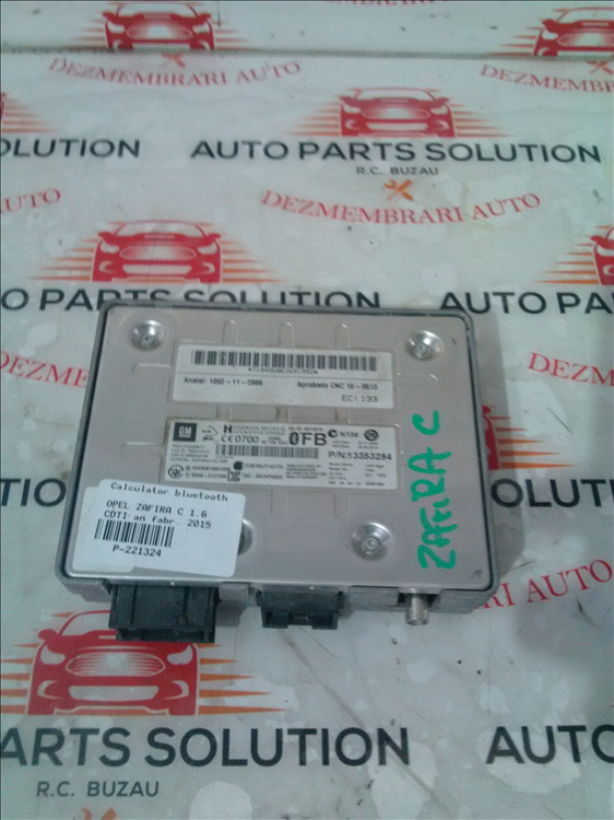 Calculator bluetooth OPEL ZAFIRA C 1.6 CDTI an fabr. 2015